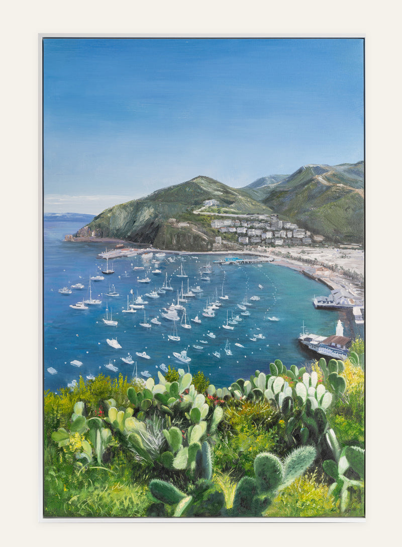 Catalina Island Oil Painting