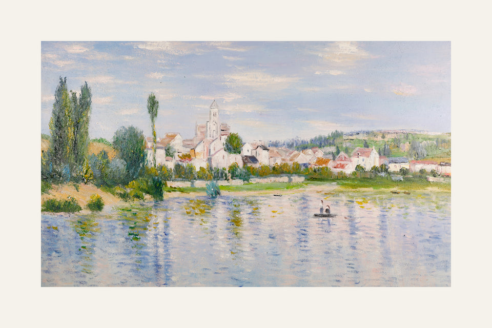 Hand-painted reproduction after Claude Monet’s Vétheuil in Summer (1880)